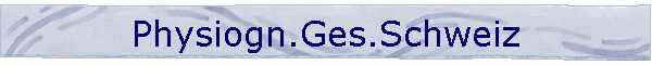 Physiogn.Ges.Schweiz